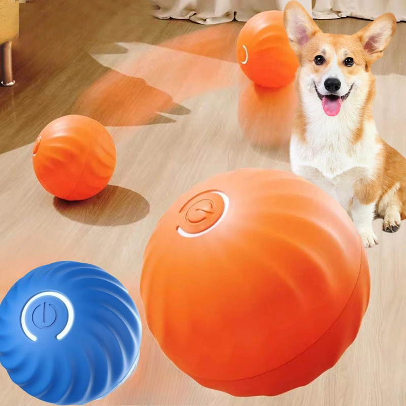 Automatic Moving Dog Ball - @1G-Pet Toy Ball Automatic Moving Dog