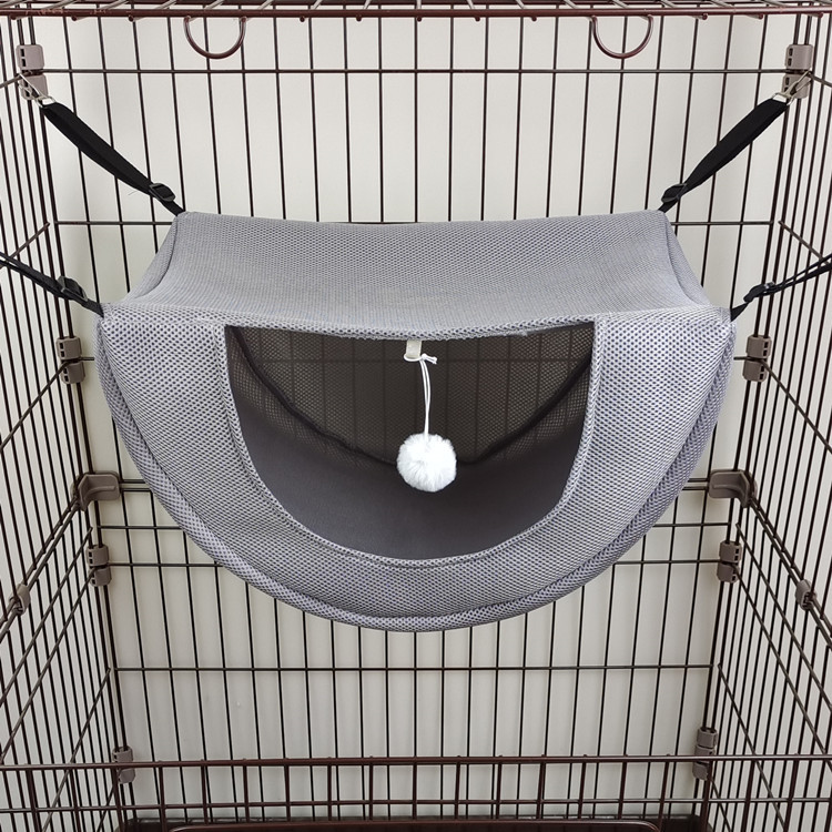 Pet Beds - Sandwich mesh cat cage hammock cat