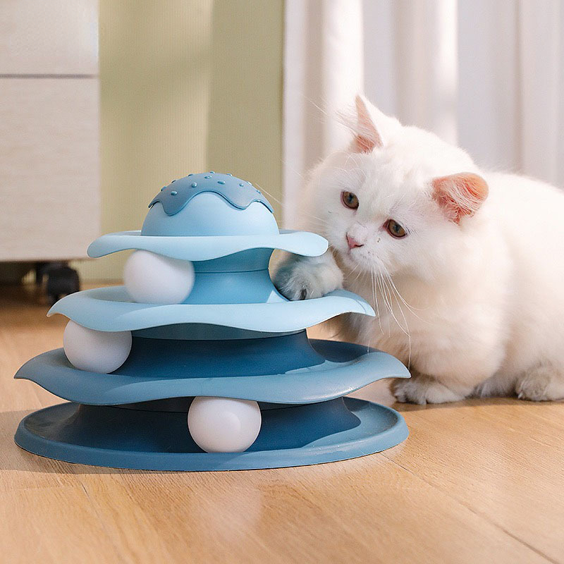 Ball Spinning Cat Toy Rotating - Interactive Squeaky Plush Dog Toy 评论和价格