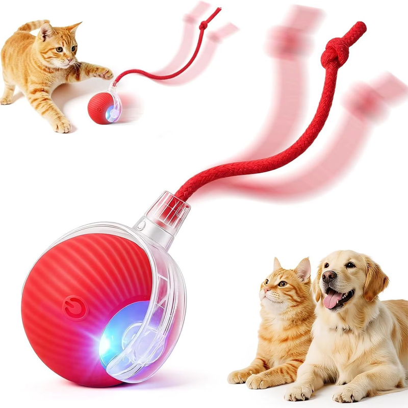 New Dog Interactive Ball Toy A - Automatic Moving Dog Ball 评论和价格
