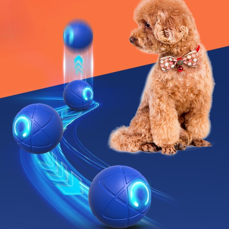 Smart Dog Toy Ball USB Automat - Automatic Moving Dog Ball 评论和价格