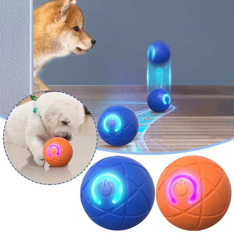 Dog Toy Ball Interactive Rolli - Automatic Moving Dog Ball 评论和价格