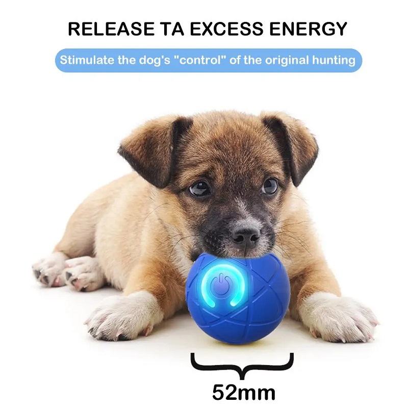 Dog Toy Ball Interactive Rolli - Automatic Moving Dog Ball 评论和价格