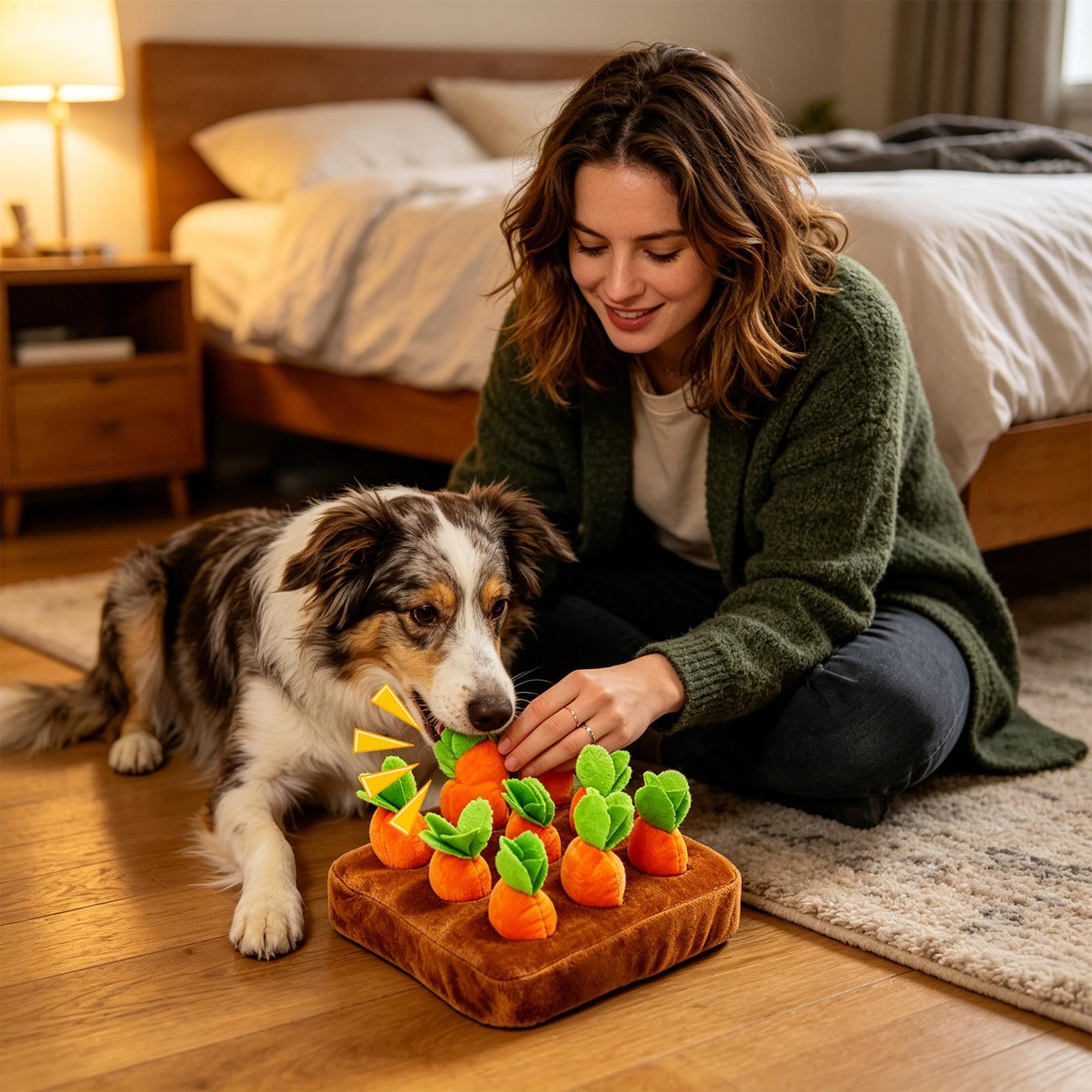 Snuffle Mat Carrot Slow Feeder - Snuffle Mat For Dogs 评论和价格