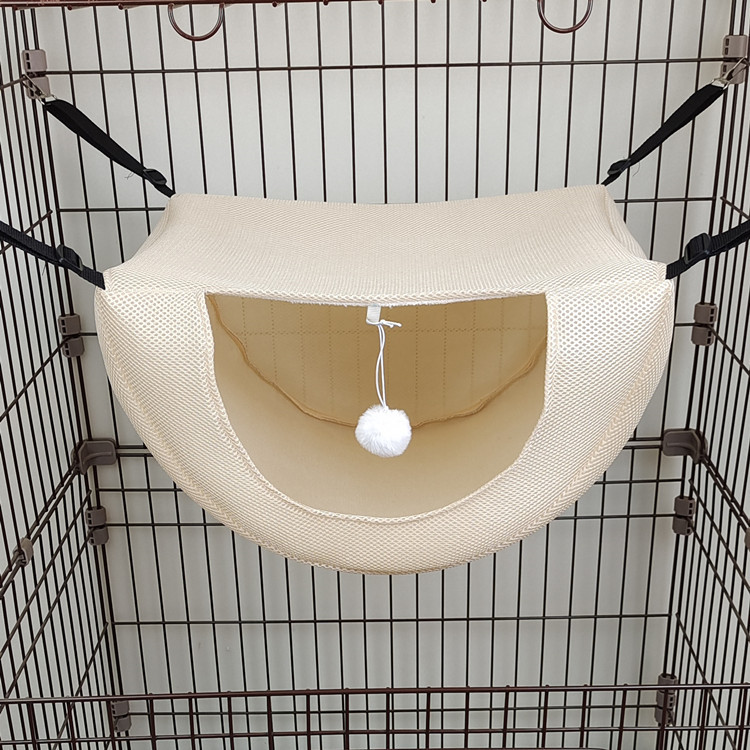 Sandwich mesh cat cage hammock - Pet Beds 评论和价格