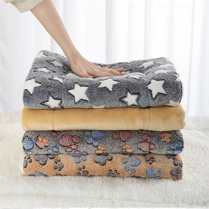 Flannel Pet Sleeping Mat Dog B - Pet Beds 评论和价格
