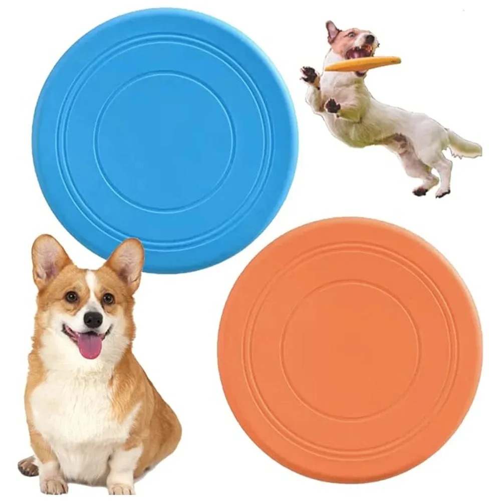Silicone Flying Saucer Funny D - Flying Disc Dog Training Toy 评论和价格