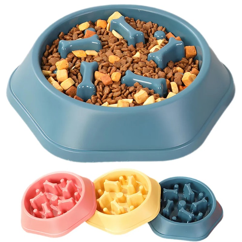 1Pc Slow Feeder Dog Bowl Anti- - Dog Puzzle Feeder Toy 评论和价格